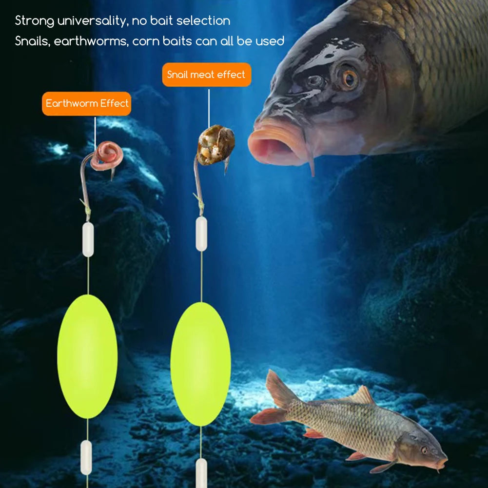 Surfs Fishing Fishhook Pompano Rig with Floats Versatile Fishing Equipments for Saltwater Freshwter Fishing for Fishing Lovers