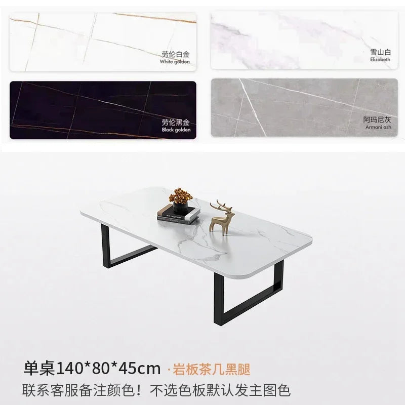 Rectangle Living Room Coffee Tables Floor Cheap Modern Simple Coffee Tables Large Outdoor Muebles De La Sala Home Decoration