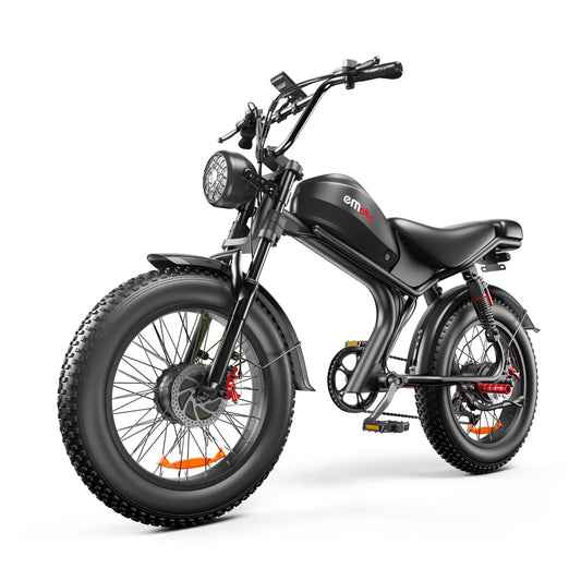 Emoko C93 adult E-bike 1000W*2 48V23Ah battery commute Electric Bike,20-inch Fat Tire E-Mountain bike