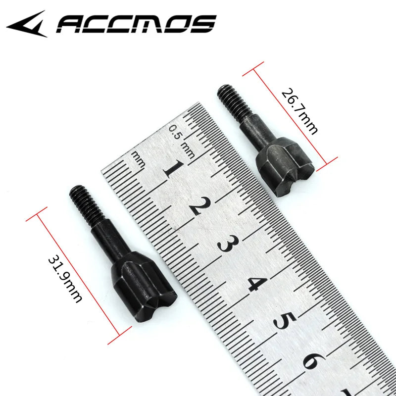 6pcs 100/125 Grain Hunting Arrows Hammer Broadheads Target Points Tips Disintegrator Arrow Head For Recurve Compound Bow Outdoor