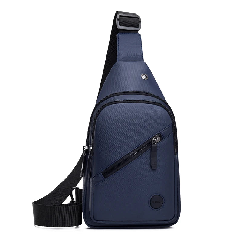 Men's Chest Bag - Suitable for outdoor sports, cycling, and daily commuting, adjustable shoulder bag, crossbody bag