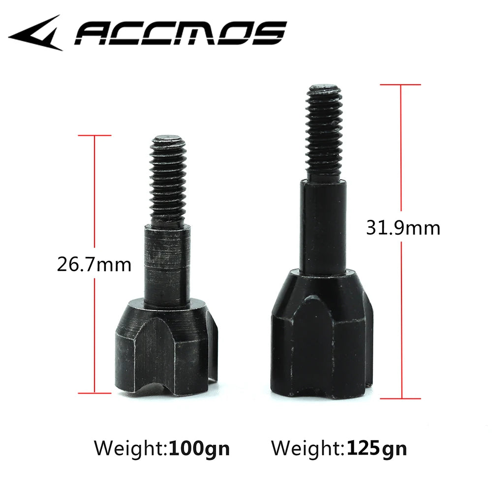 6pcs 100/125 Grain Hunting Arrows Hammer Broadheads Target Points Tips Disintegrator Arrow Head For Recurve Compound Bow Outdoor