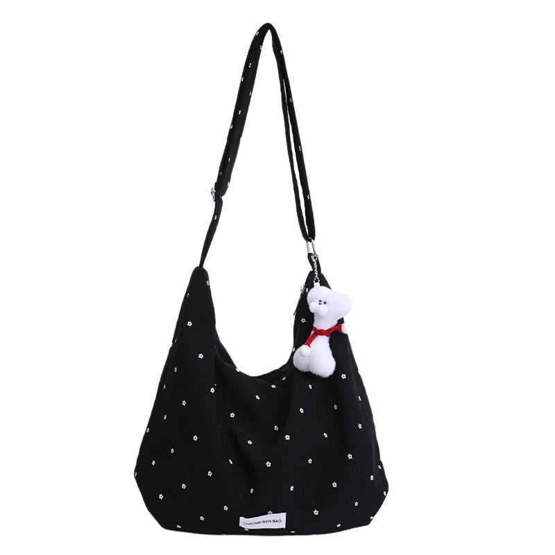 Handbags for women. Leisure bag women's 2025 new trend line light cloth shoulder bag large capacity class commuter tote bag