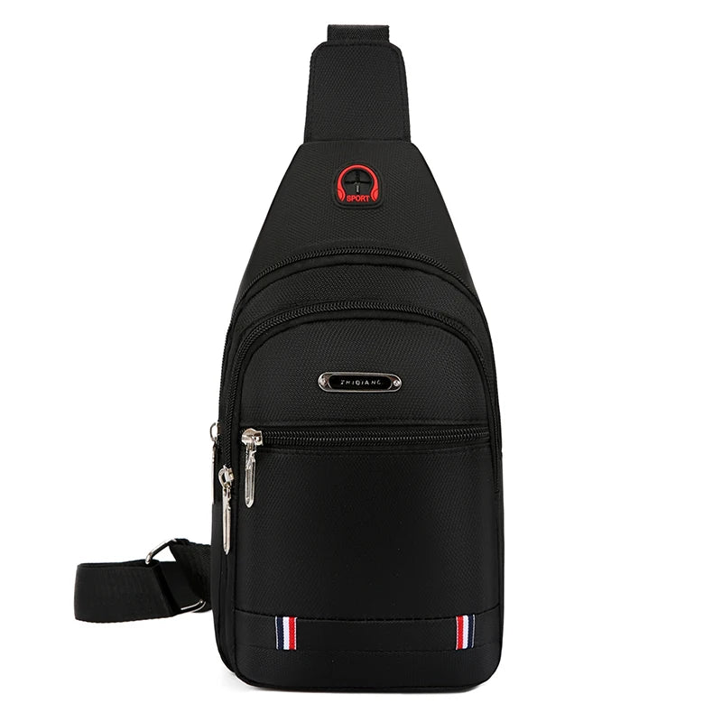 Men Chest Bag New Fashion Trend Crossbody Bag Multifunctional Outdoor Sports Portable Shoulder Bag For Men