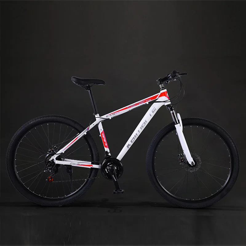 Mountain Bike with Double Disc Brake Cycling City Aluminum Alloy Shock Absorption Adult Bicycle Variable Speed 27.5/29 Inch 2023