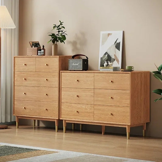 Living Room Storage 6 Drawer Dressers Chest of Drawers Wood Sideboards Designer Originality Organizer Home Furniture Buffet
