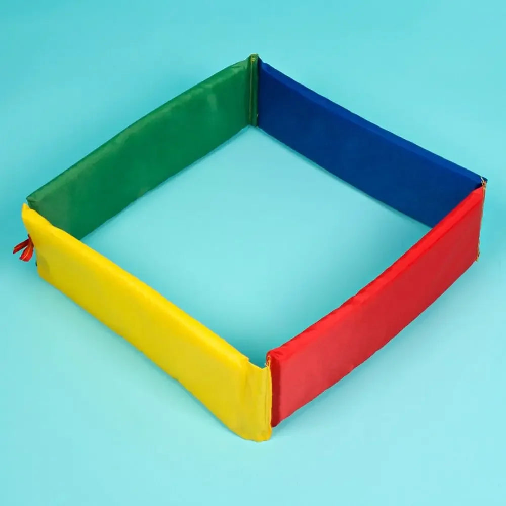 Children Outdoor Portable Game Toys Jumping Lattice Drilling Hole Kindergarten Sports Physical Training Props Indoor Fun Games