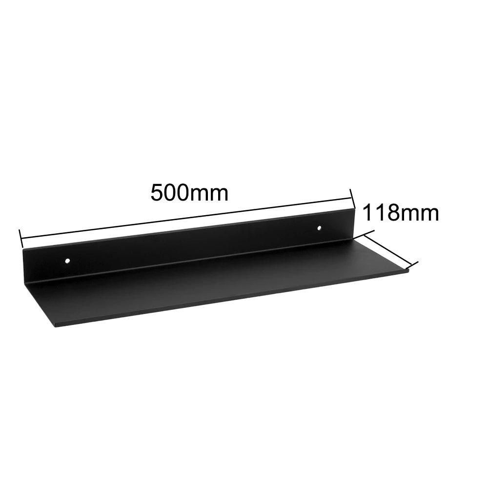 Bathroom Accessories Bathroom Shelves 30-60cm Storage Rack Black Kitchen Wall Shelf