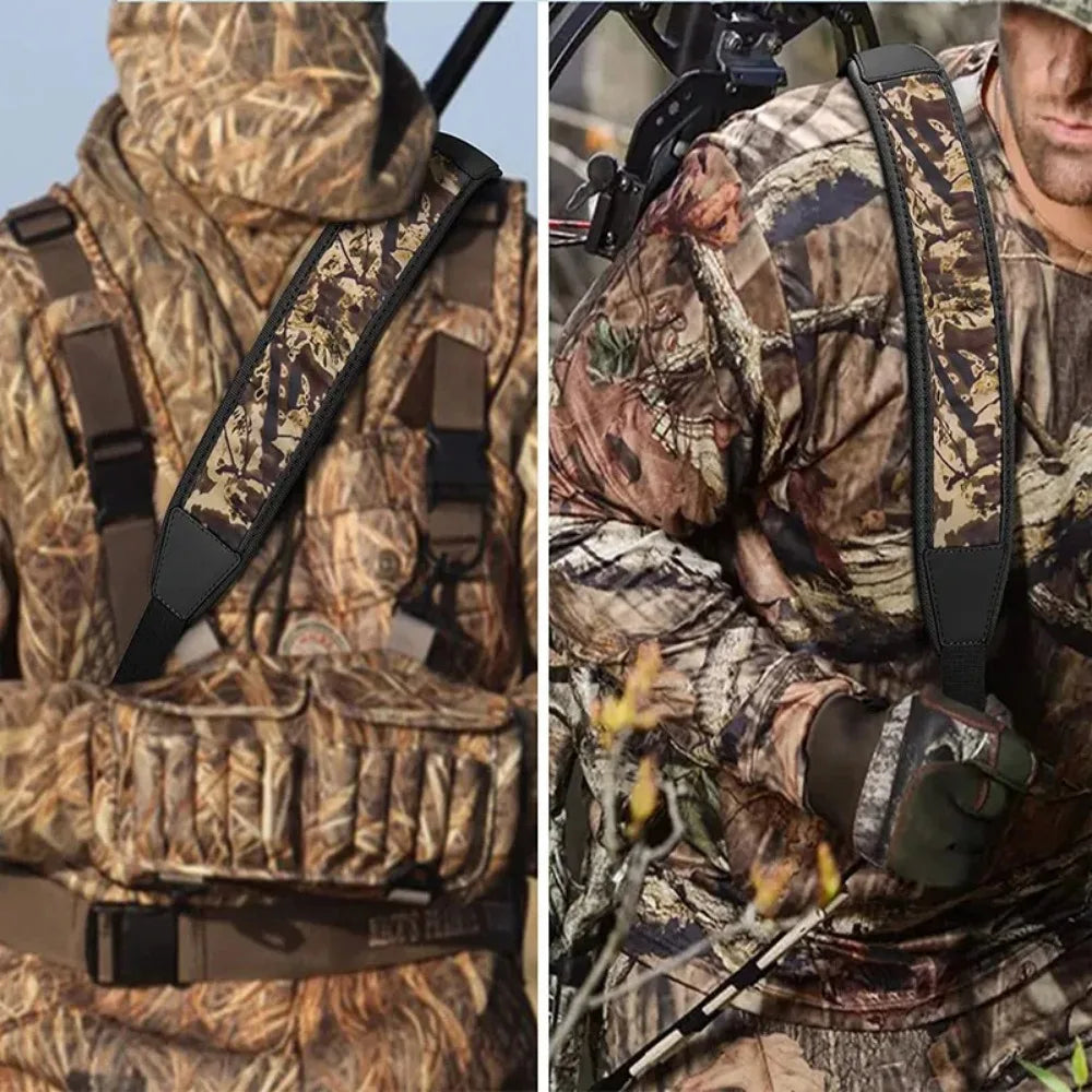 Hunting Holsters 2-point Harness with Swivels Durable Shoulder Pads Shoulder Strap Length Nylon Adjustable Shoulder Straps