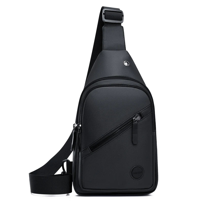 Men's Chest Bag - Suitable for outdoor sports, cycling, and daily commuting, adjustable shoulder bag, crossbody bag