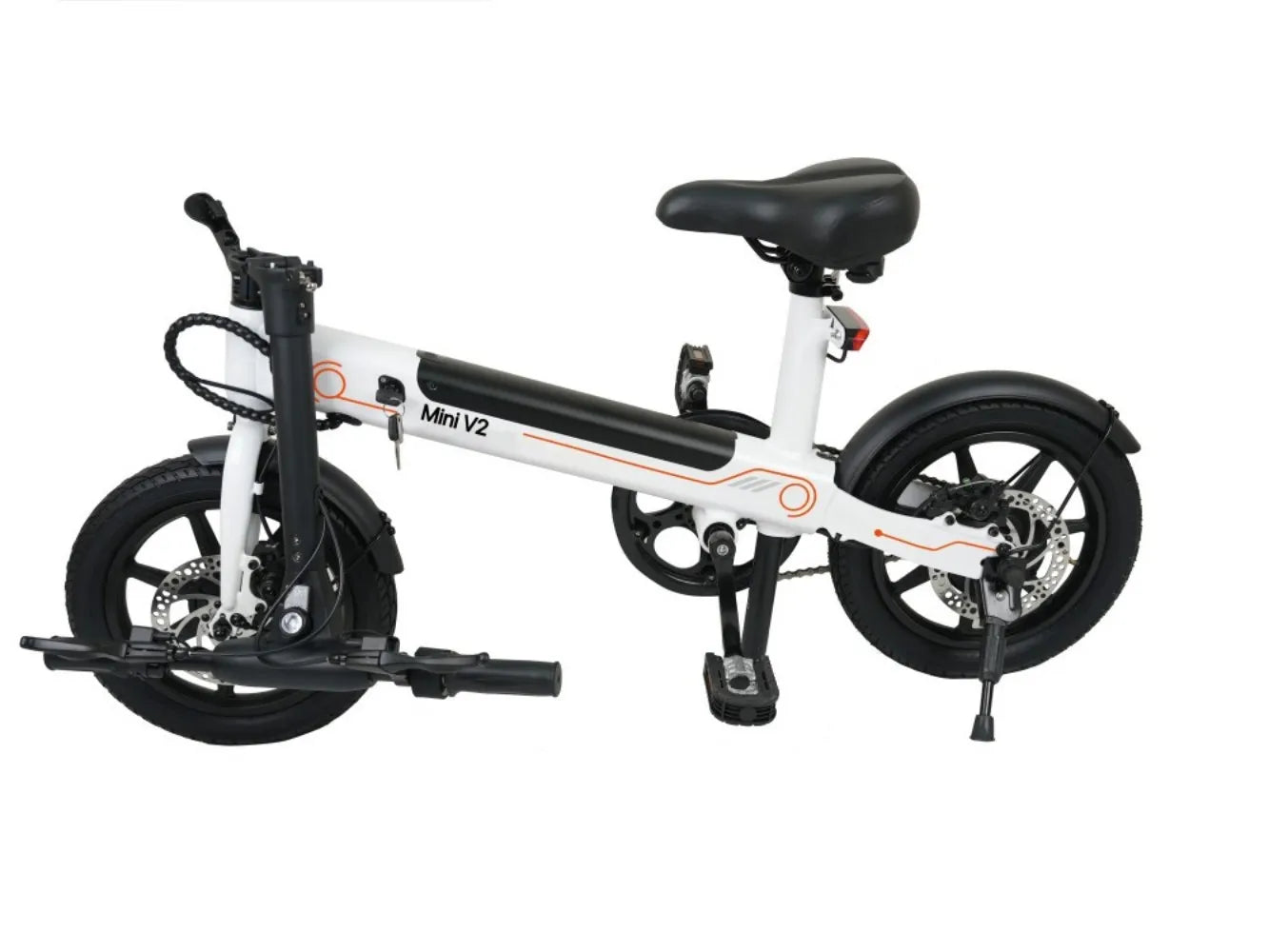 Mini V2 Electric power assisted bicycle Dirt 16 Inch Fat Tire E-bike Electrica Mountain Road Full Suspension Electric Bicycle