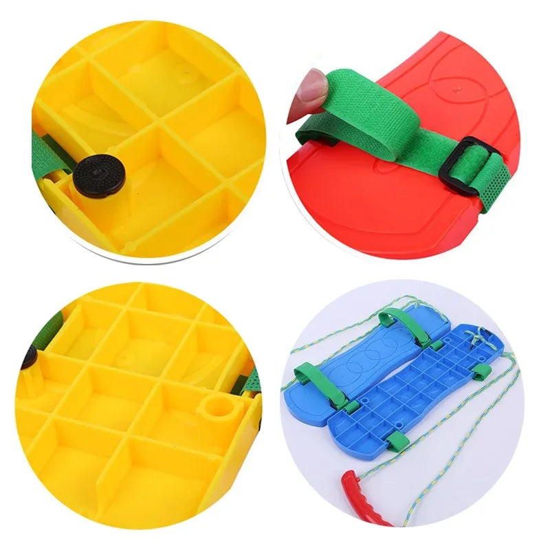Outdoor Games for Kids Two-People Hands Feet Play Cooperative Board Children Sensory Integration Training Boys Girl Sports Toys