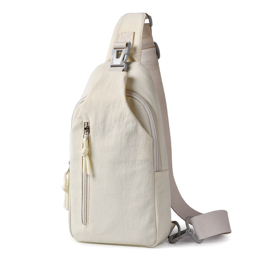 Men's casual messenger bag-multifunctional chest bag，suitable for outdoor sports,cycling and daily commuting,daily commuter bag