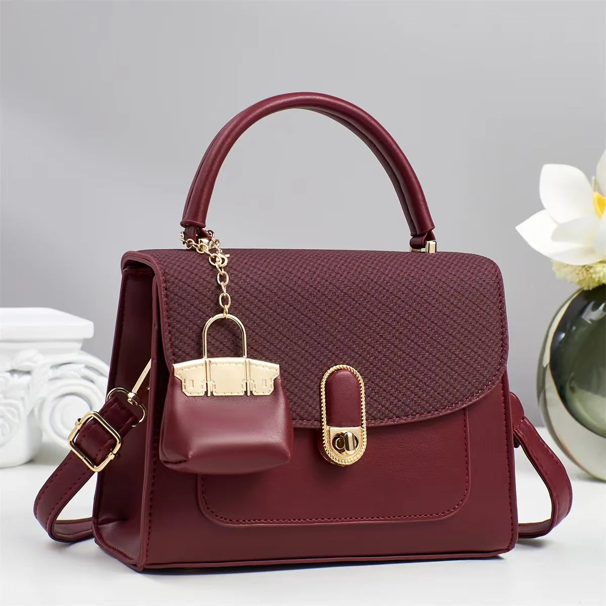 Women bag  Handbags Bag for 2025 Female  shoulder bag  Crossbody High quality fashionable designer travel Hairball bag