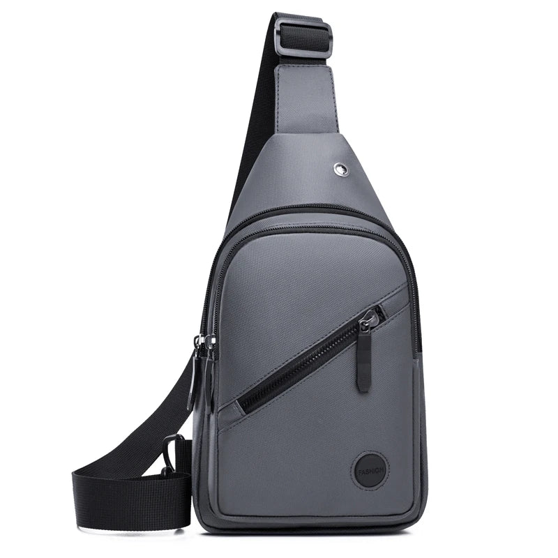 Men's Chest Bag - Suitable for outdoor sports, cycling, and daily commuting, adjustable shoulder bag, crossbody bag