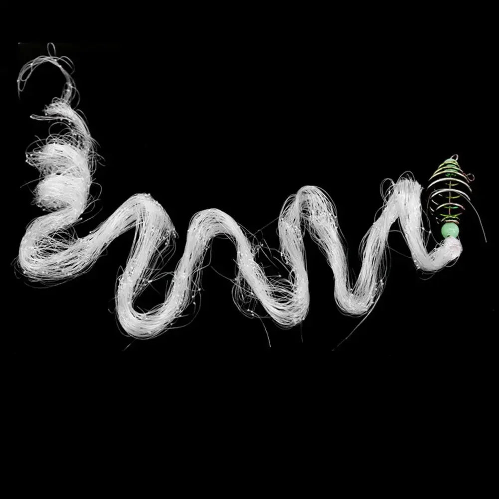 Trap Fishing Net Fishnet Floating Throwing Fishing Explosion Hook Mesh Accessory Outdoor Fish Tool for Fisherman