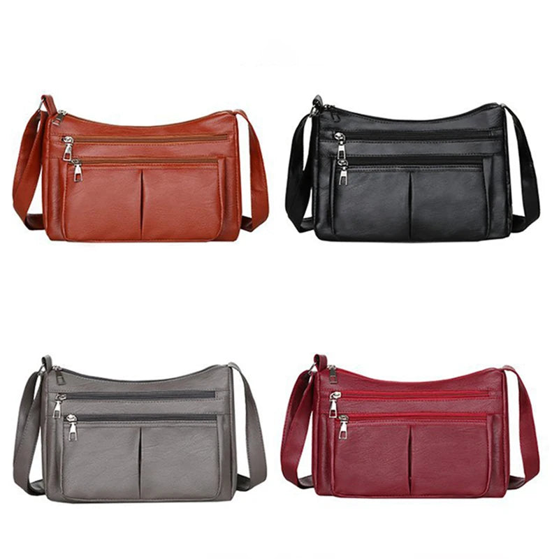 Women's Bag 2025 Trend Korean Handbags Designer Luxury Brand Ladies Shoulder Bags Soft Leather Fashion Versatile Crossbody Bag