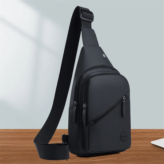 Men's Chest Bag - Suitable for outdoor sports, cycling, and daily commuting, adjustable shoulder bag, crossbody bag