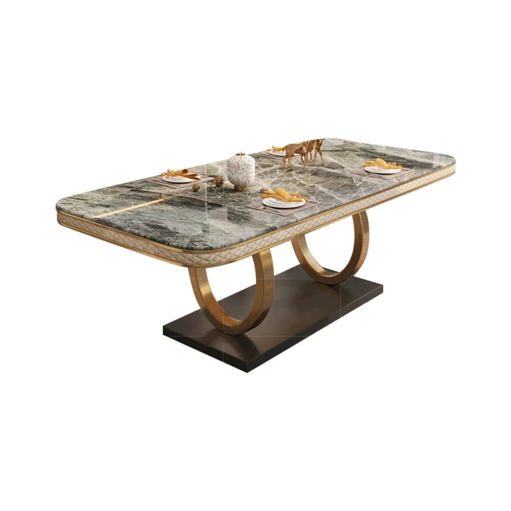 Luxury Organiser Dining Tables Living Waterproof Heat Resistance Dining Tables Nordic Design Muebles Para El Hogar Furnitures