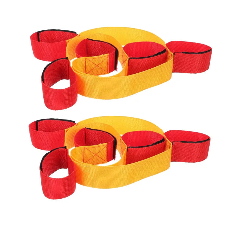 Outdoor Group Games For Kids And Adults 5/4/3 Legged Race Band Giant Footsteps Team Building Relay Races Field Day Activities