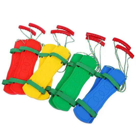 Outdoor Games for Kids Two-People Hands Feet Play Cooperative Board Children Sensory Integration Training Boys Girl Sports Toys