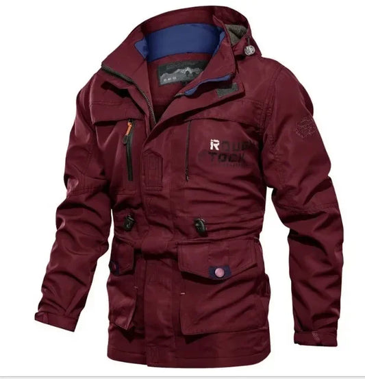 Clothing Men's spring autumn Jackets Casual Outwear Hiking Windbreaker Hooded Coats Fashion Army Cargo Bomber Jackets Mens