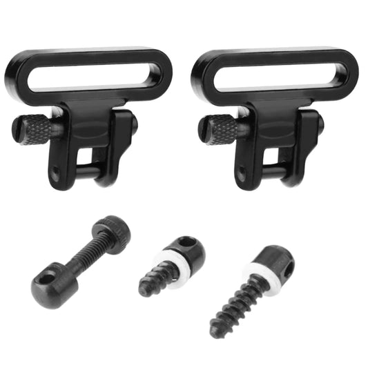 2 Point Sling Sling Mounting with 3 Sling Studs and Nut for Hunting, Sling Mounting Kits