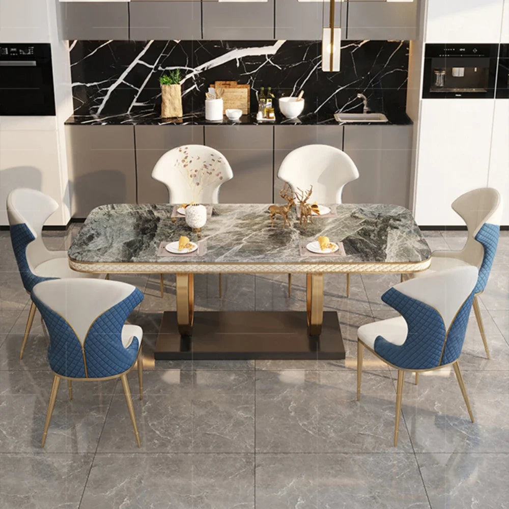 Luxury Organiser Dining Tables Living Waterproof Heat Resistance Dining Tables Nordic Design Muebles Para El Hogar Furnitures
