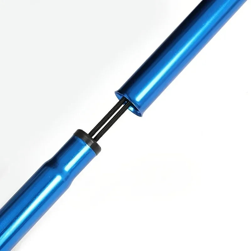 Outdoor Mountaineering Trekking Folding Trekking Pole Five Telescopic Crutches Travel Climbing Sports Aluminum Alloy Cane