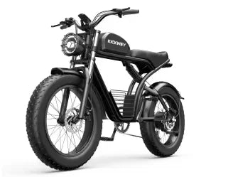 Ebike K7 1500W 48V 20/23AH Max 75 Miles Electric Motorcycle 20 inch Fat Tire Dirt Bike Electric Bike for Adults 7Speed E-Bike