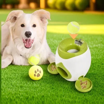 Pet Tennis Food  Reward Machine Interactive Ball Training Slow Food Toys Suitable for Cats and Dogs Toy