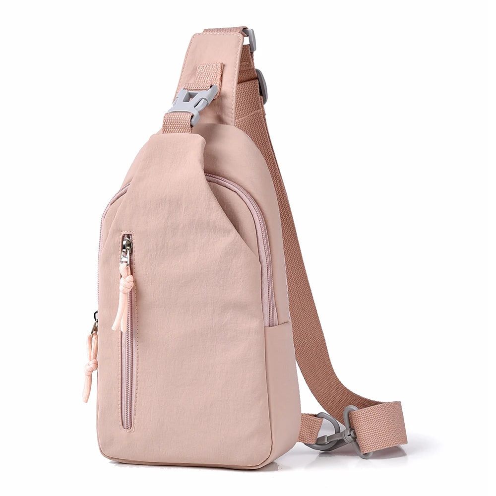 Men's casual messenger bag-multifunctional chest bag，suitable for outdoor sports,cycling and daily commuting,daily commuter bag