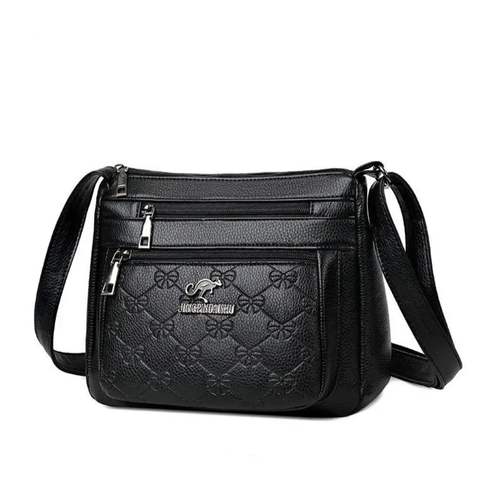 Women's Bag Middle-aged Bag Mother's Bag Fashion Multi-layer Large Capacity Single Shoulder Mother-in-law Buy Vegetable Bag