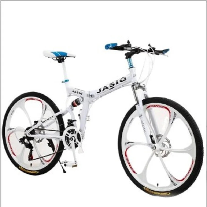 JOYLOVE 24/26-Inch Mountain Bike Adult Students Undefined Variable Speed Car Folding Double Disc Brake Shock Absorption Bicycle