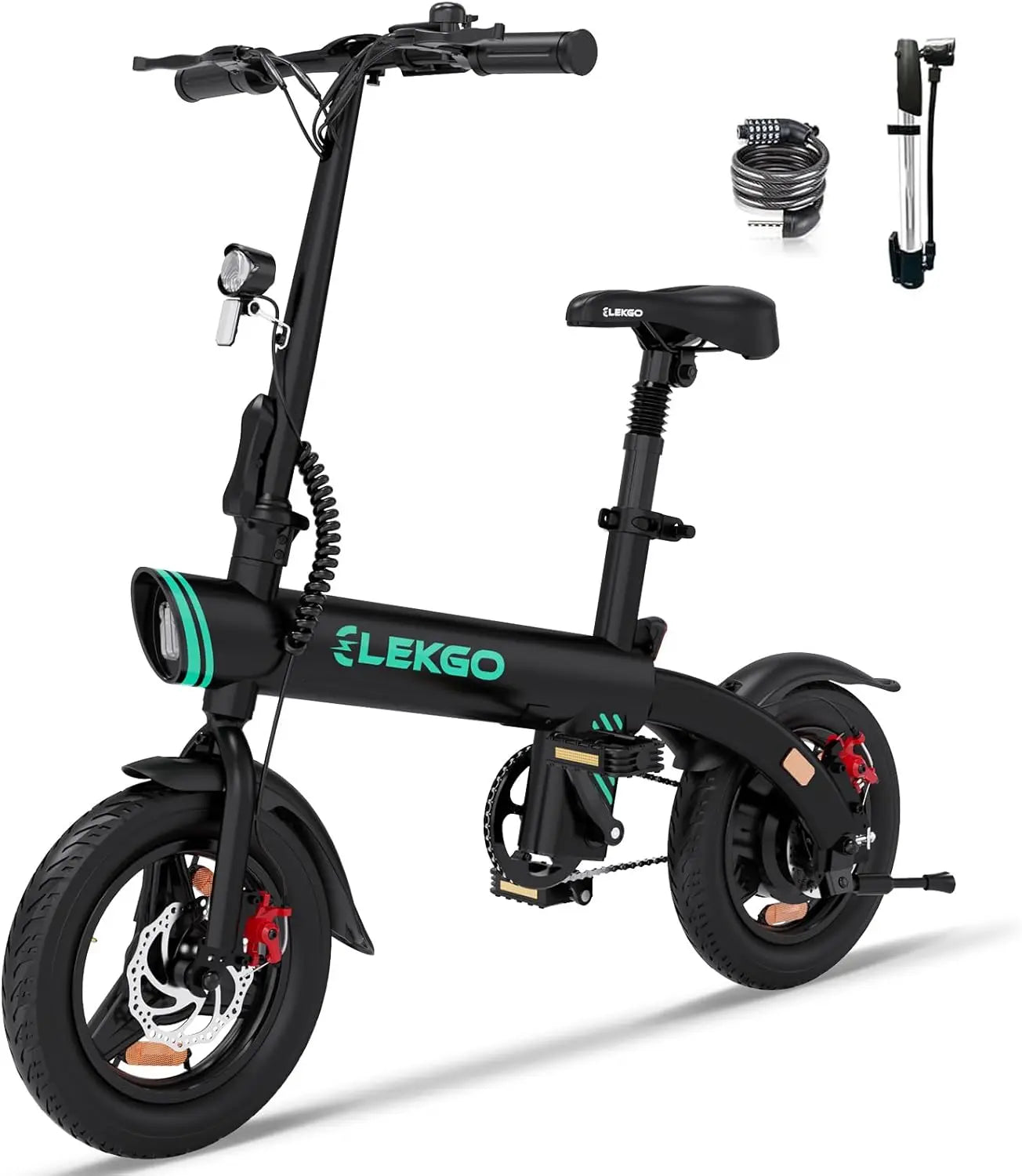 14 inch Smart Urban E-Bike Electric Bike city Electric Bike with pedally assisted ELEKGO Foldable Electric Bike