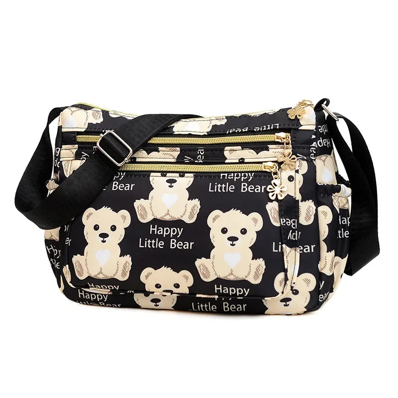 Women's Bag 2025 New Fashion Large-capacity Messenger Bag Ladies Shoulder Bag Multi-functional Middle-aged Crossbody Bag