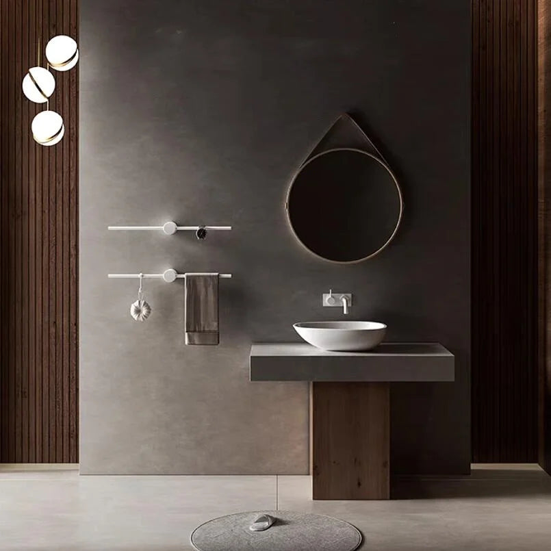 Bathroom Towel Rack Brass Wall-mounted Toilet Space White Bar Storage Rail Shelf Bathroom Hardware Set Accessories Hanger