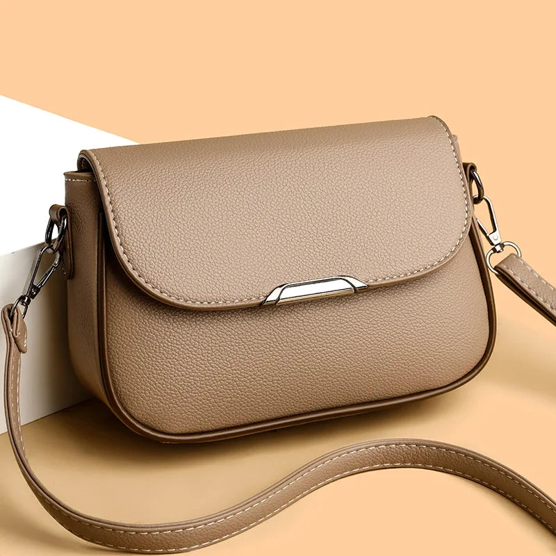 Women's Bag New Fashion Large Flap Messenger Small Square Bag Crossbody Bag Trend Commuter Shoulder Bag