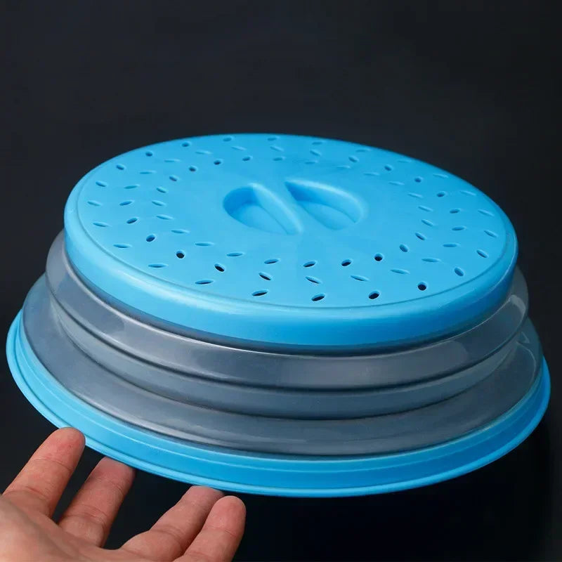 Kitchen Tools Microwave Splatter Cover Heating Folding Cover Fresh-keeping Cover Oil-proof Splash-proof Cover Cooking Lid