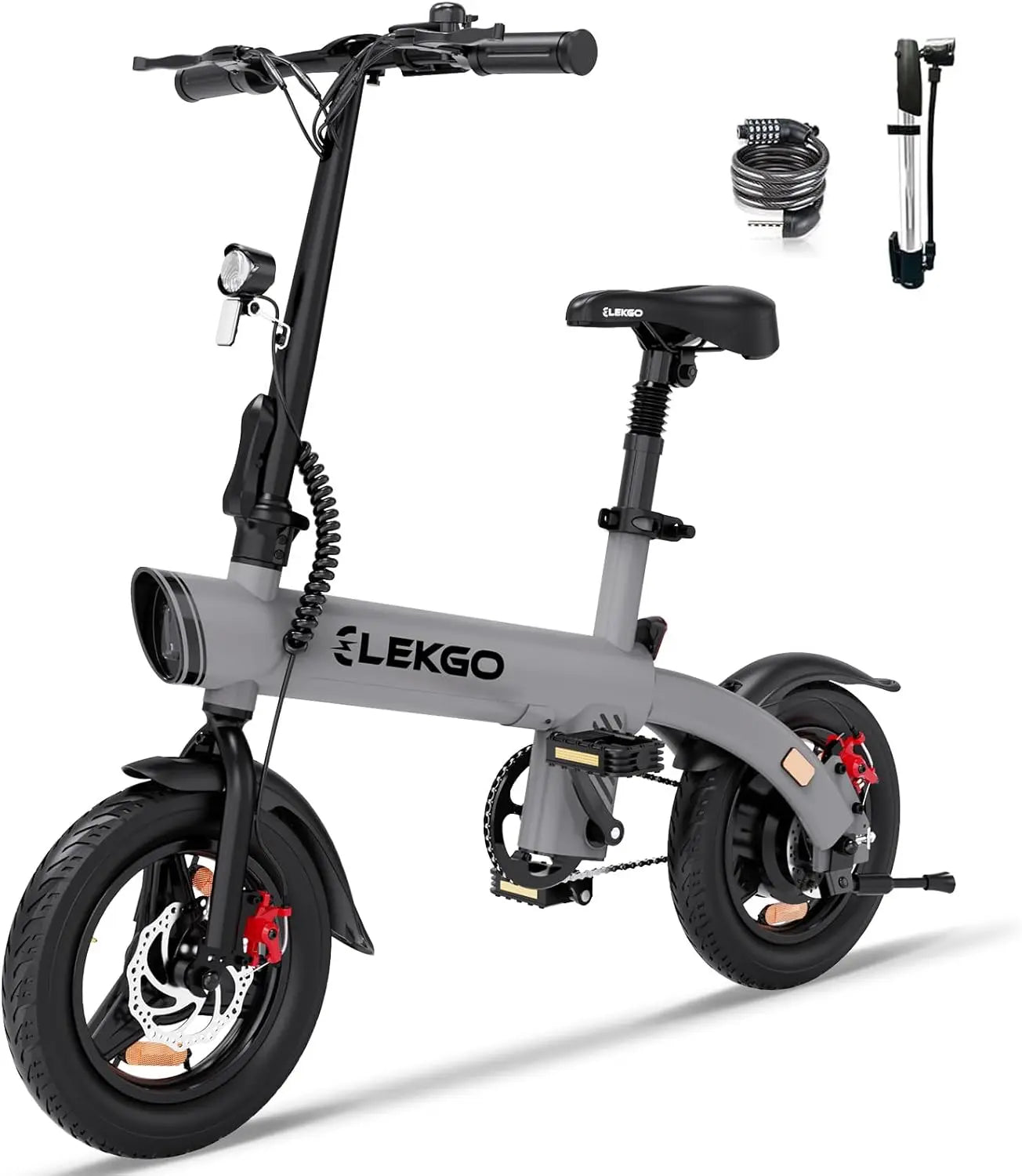 14 inch Smart Urban E-Bike Electric Bike city Electric Bike with pedally assisted ELEKGO Foldable Electric Bike