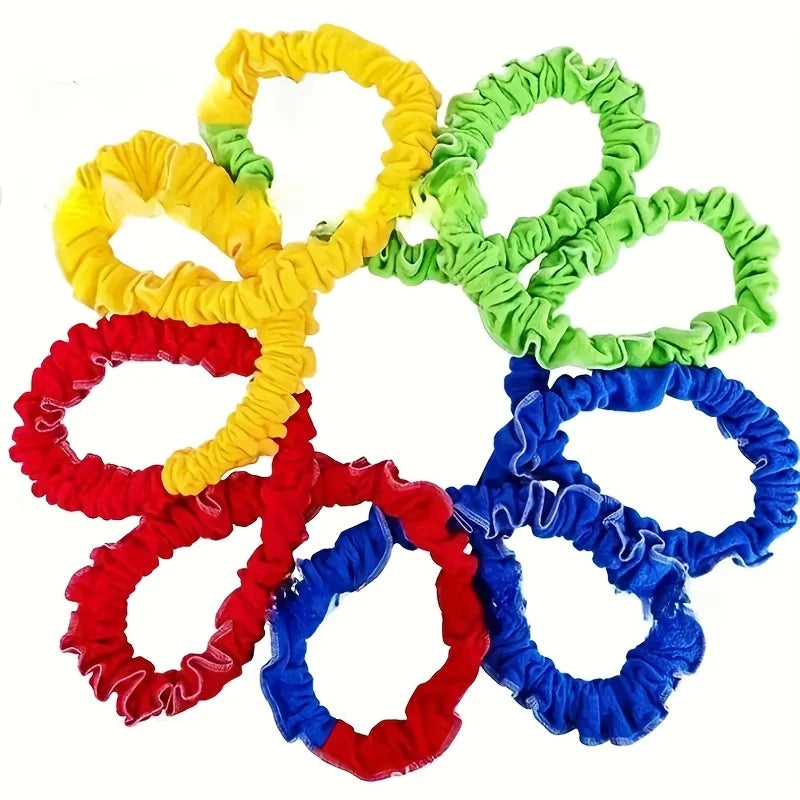 Outdoor Games Team Building Develop Sport Entertainment Toys Children Elasticity Rope Circle Running Push For Kids Sensory Ropes