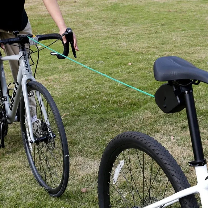 Rrskit Road Bike Portable Tow Rope MTB Outdoor Convenient Traction Equipment For Adults Kids Parent-Child Bicycle Outsports