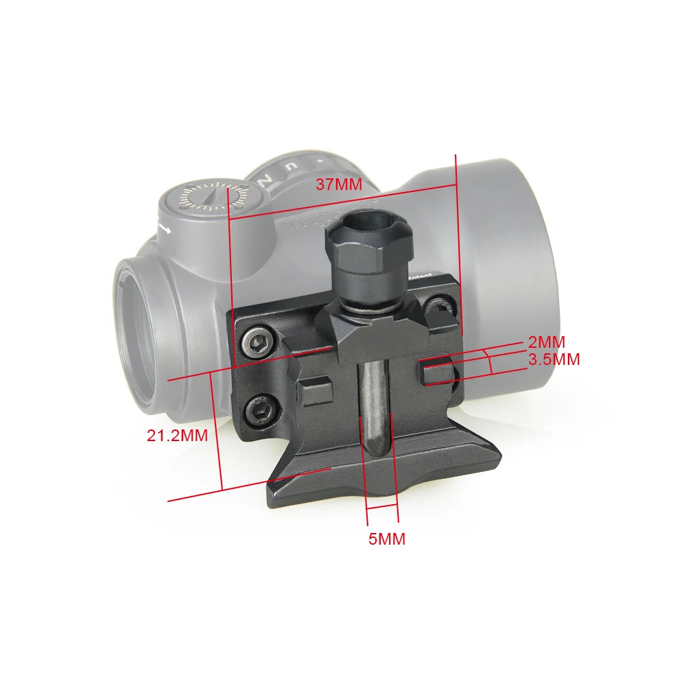 PPT Hunting  accessories Red Dot Scope high Mount for  Red Dot Sight  for hunting GZ240218